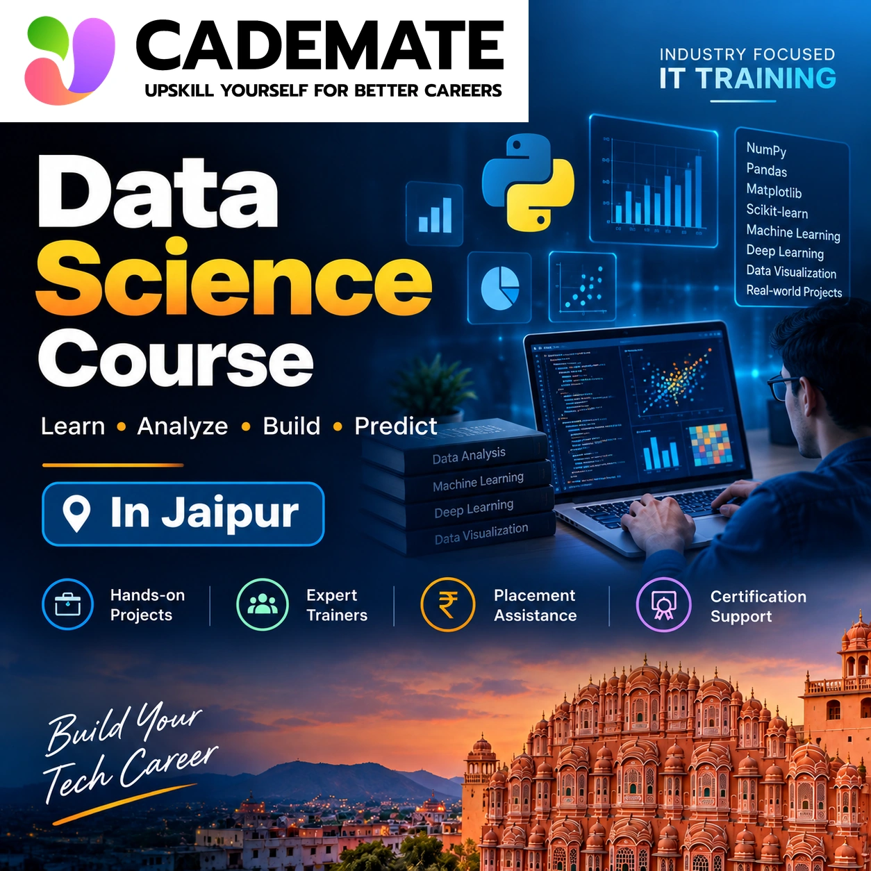 Data Science course in Jaipur at CadMate India